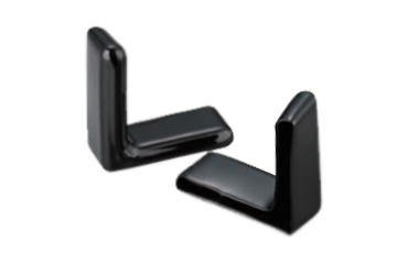 岩田製作所 保護キャップ Lアングル用 黒色(PVC/RoHS10)(HLDPL-P)(パック入)